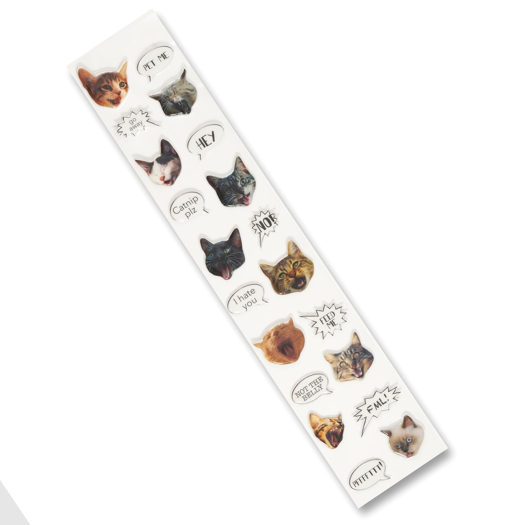 Thanks, I Hate It Funny Cat Sticker Cat Stickers Depressing Stickers Cute  Cat Gift Silly Cat Stickers Ridiculous Stickers 