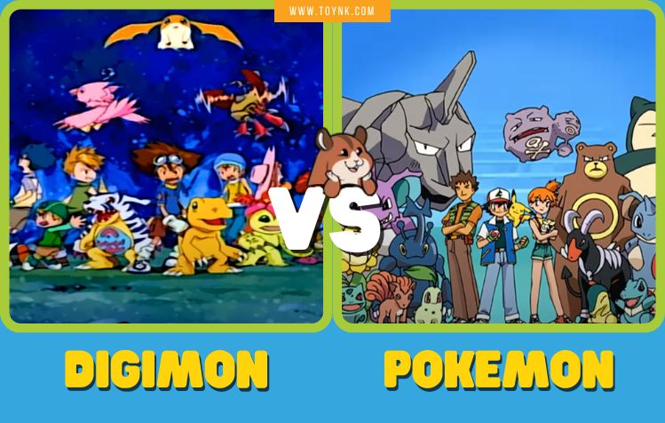 Digimon vs Pokemon