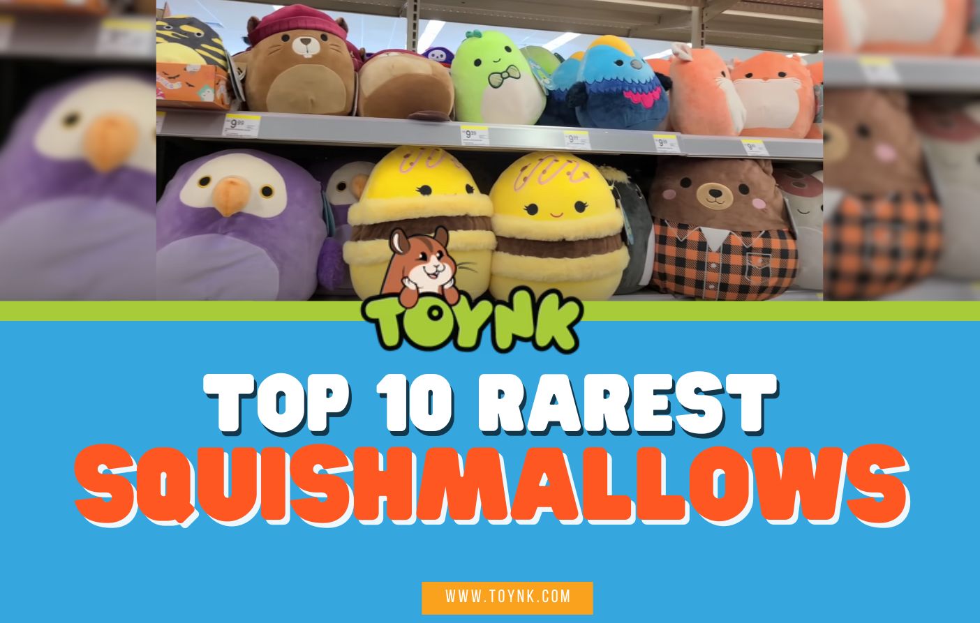 Top 10 Rarest Squishmallows