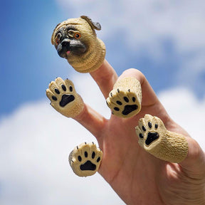 Handipug Finger Puppet (5-Pieces)