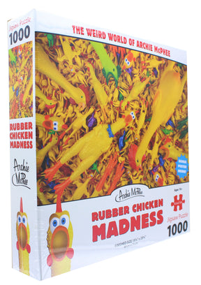 Rubber Chicken Madness 1000 Piece Jigsaw Puzzle