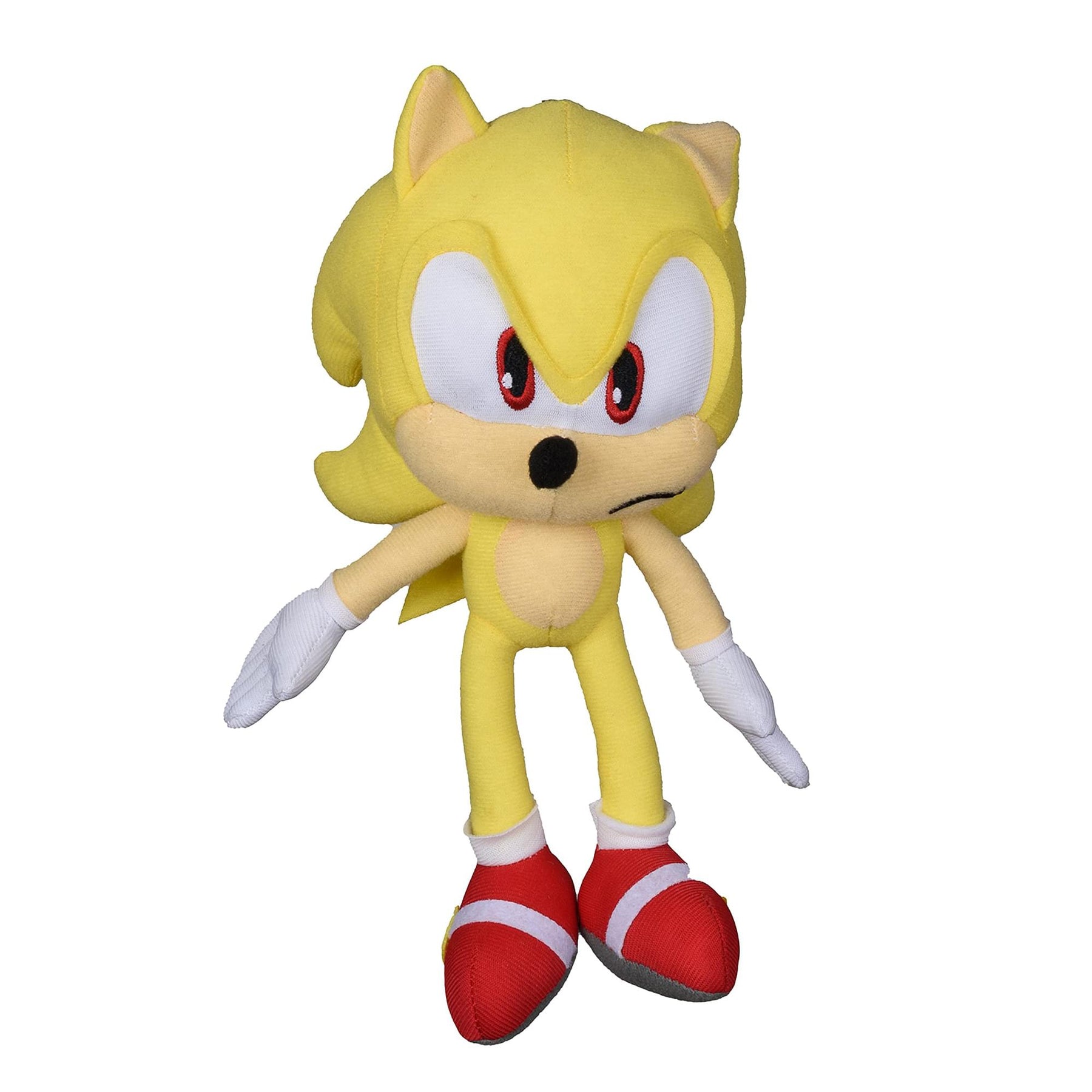 Sonic the Hedgehog Super Sonic 12 Inch Plush with Clip