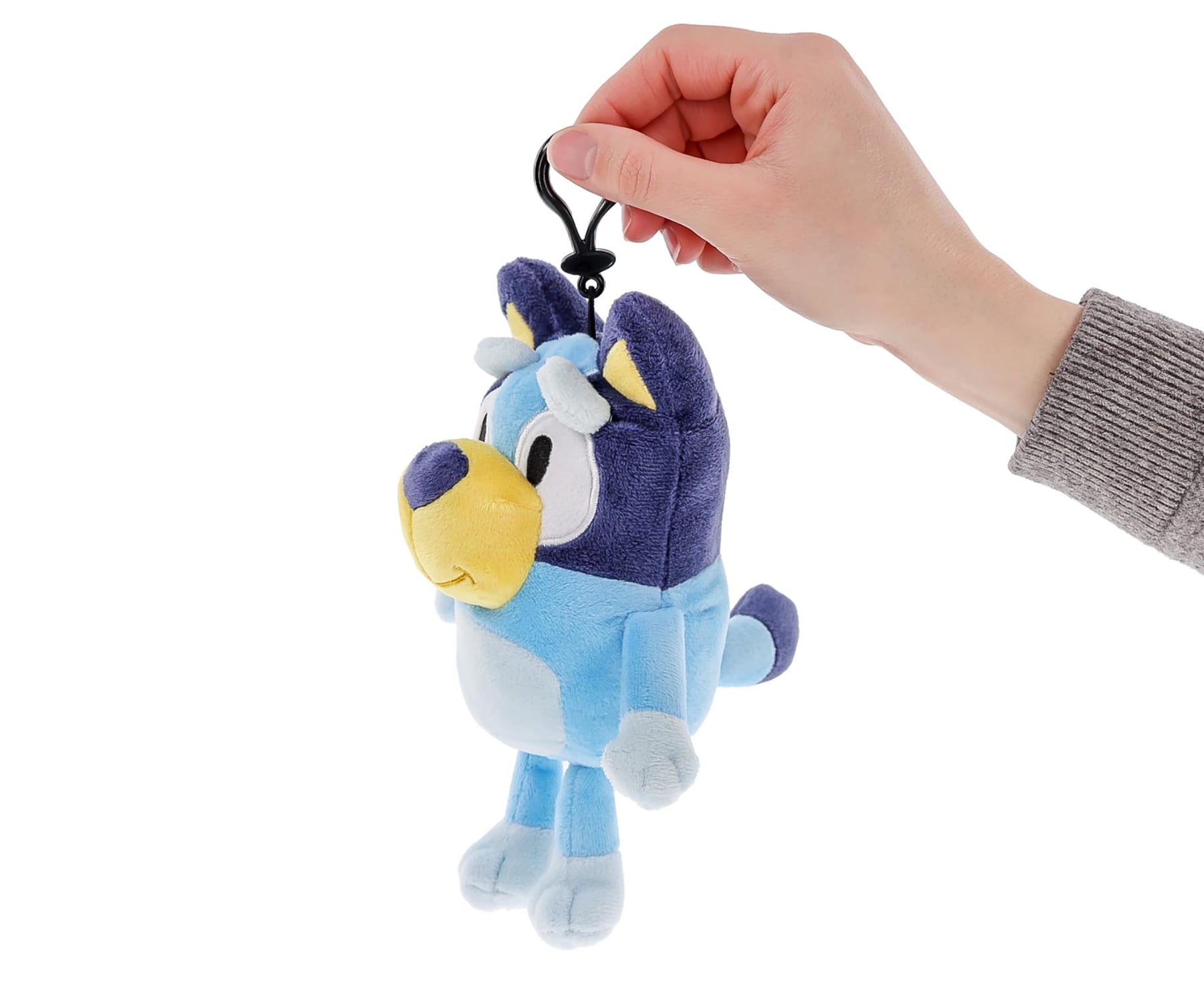 Bluey 8 Inch Zipper Plush with Backpack Clip