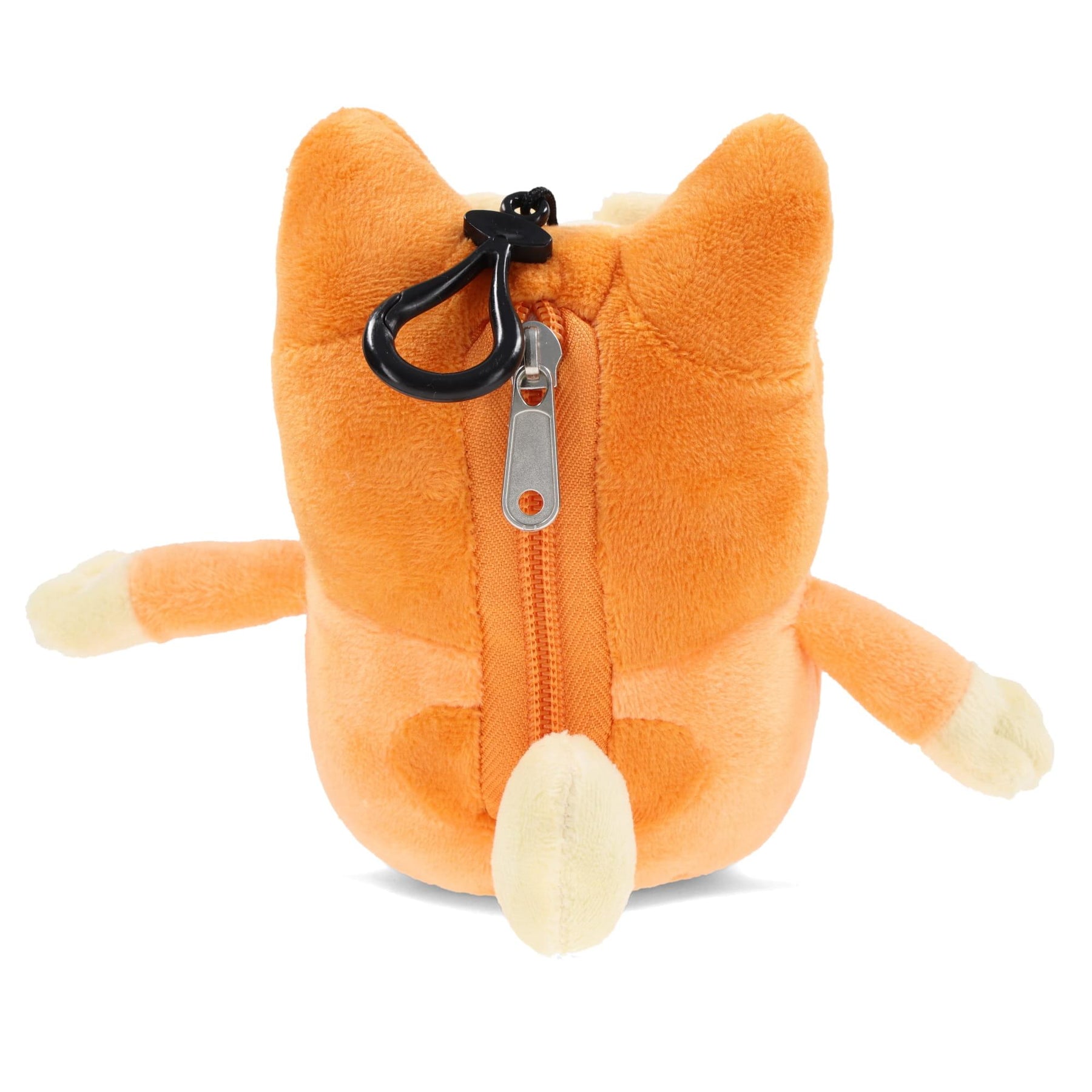 Bluey Bingo 8 Inch Zipper Plush with Backpack Clip