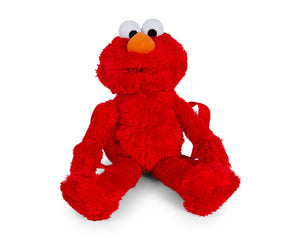 Sesame Street Elmo Plush Backpack | 15 Inches Tall