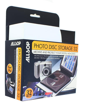 Allsop Photo Disc Storage Album | Holds Up To 32 Discs