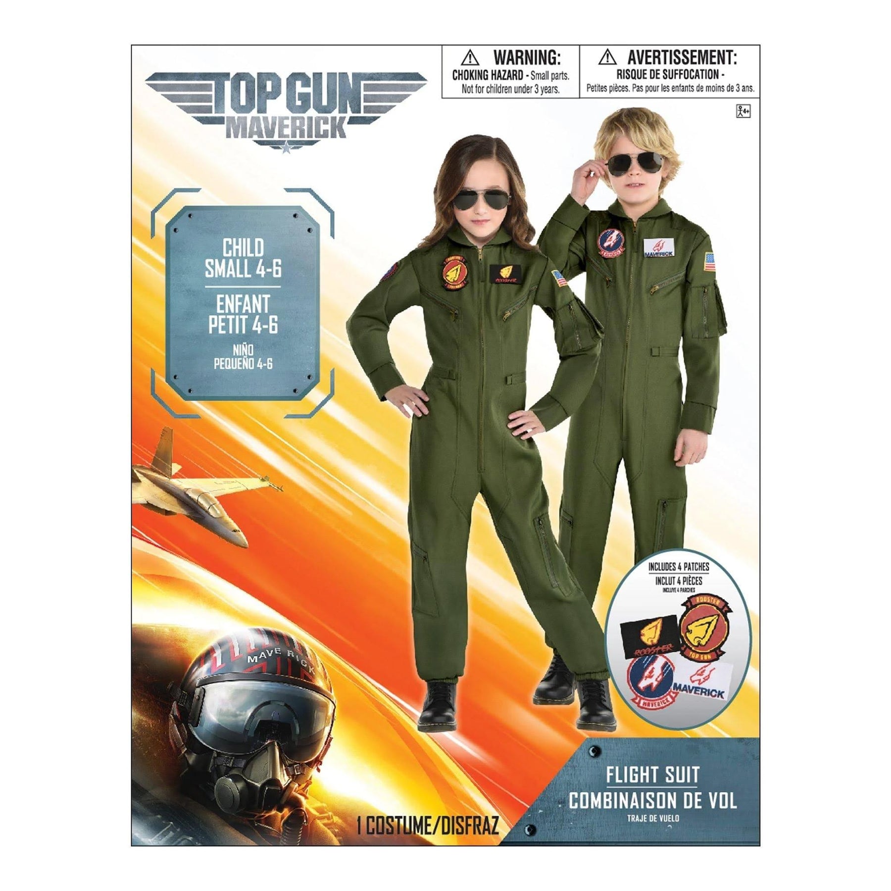 Top Gun 2 - Maverick Flight Suit Costume Child