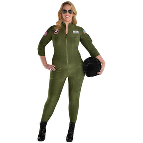 Top Gun: Maverick Flight Suit Costume Adult Womens