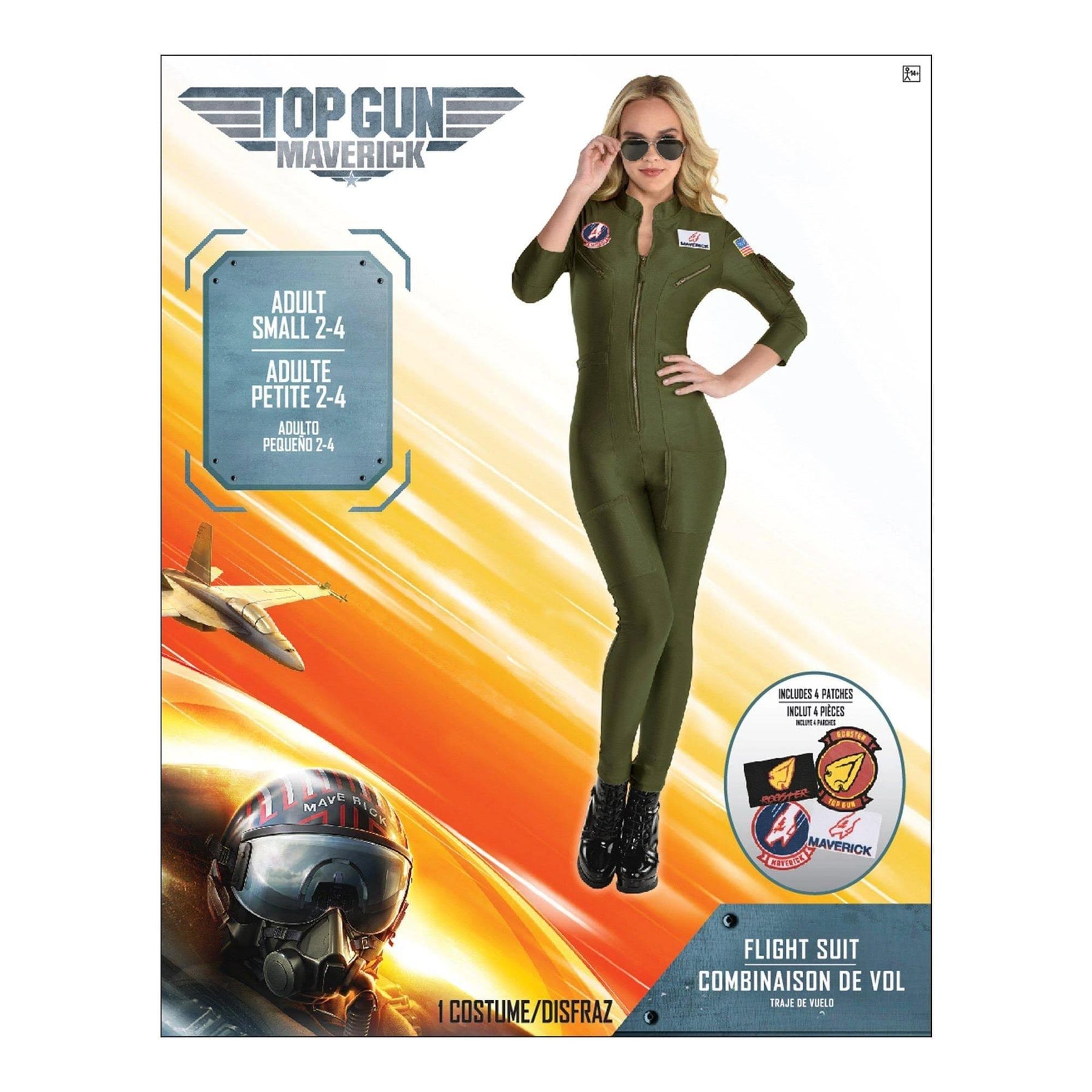 Top Gun: Maverick Flight Suit Costume Adult Womens