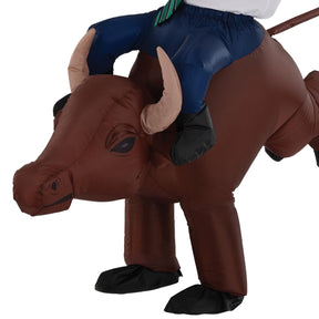 Inflatable Bull Rider Adult Costume | One Size