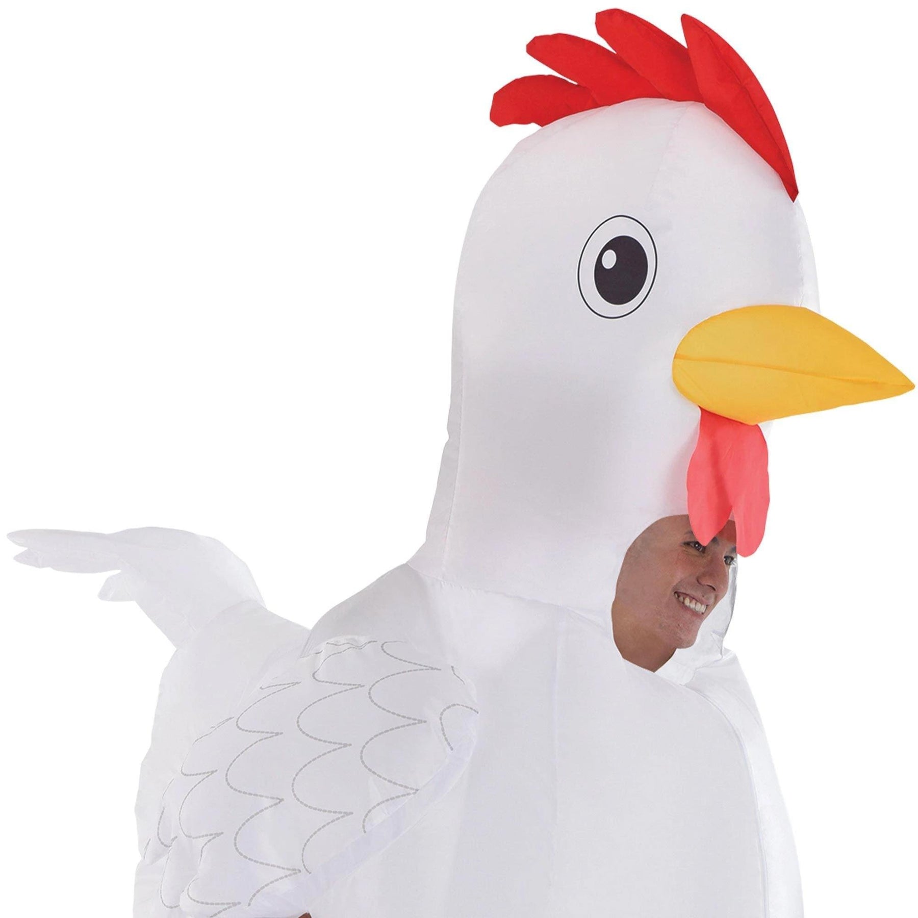 Chicken Adult Inflatable Costume | One Size Fits Most