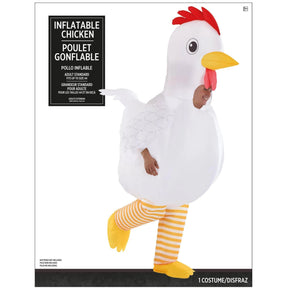 Chicken Adult Inflatable Costume | One Size Fits Most