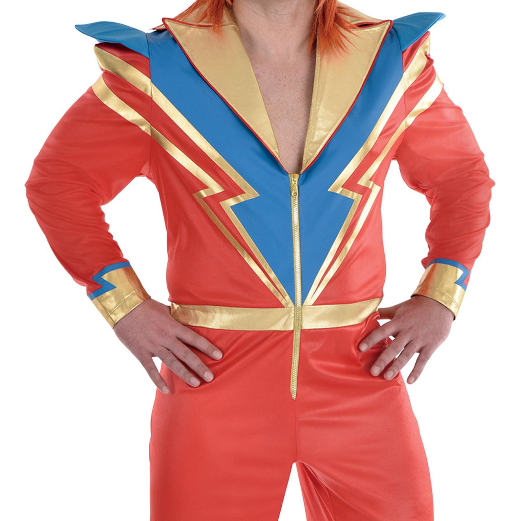 Glam Rock Jumpsuit Adult Costume