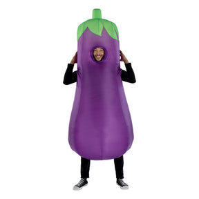 Inflatable Eggplant Adult Costume | One Size