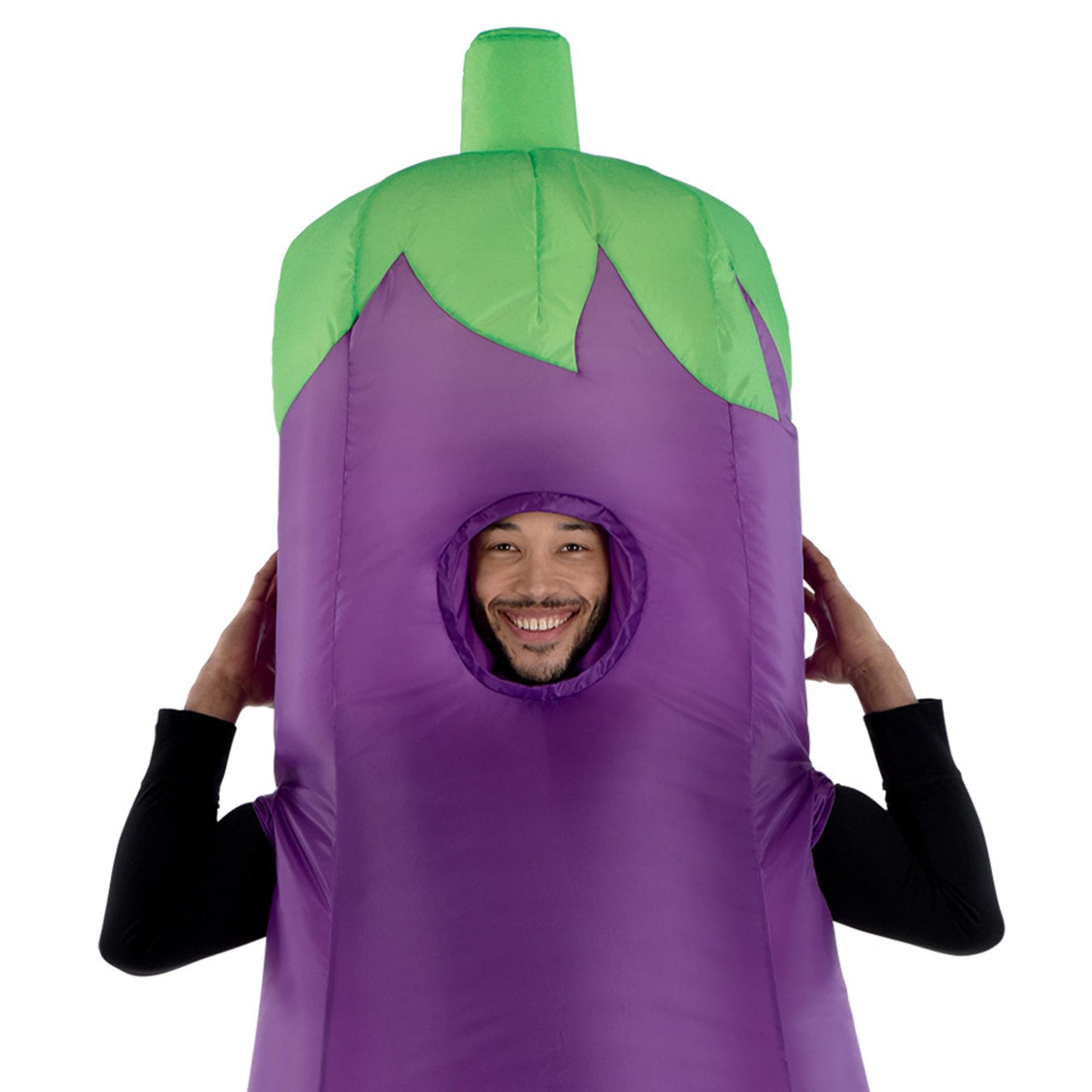 Inflatable Eggplant Adult Costume | One Size