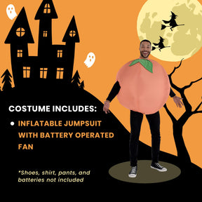 Inflatable Peach Adult Costume | One Size