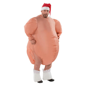 Inflatable Christmas Roast Turkey Adult Costume