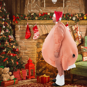 Inflatable Christmas Roast Turkey Adult Costume