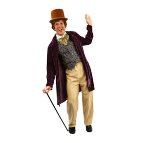 Willy Wonka Classic Chocolate Man Adult Costume, Standard