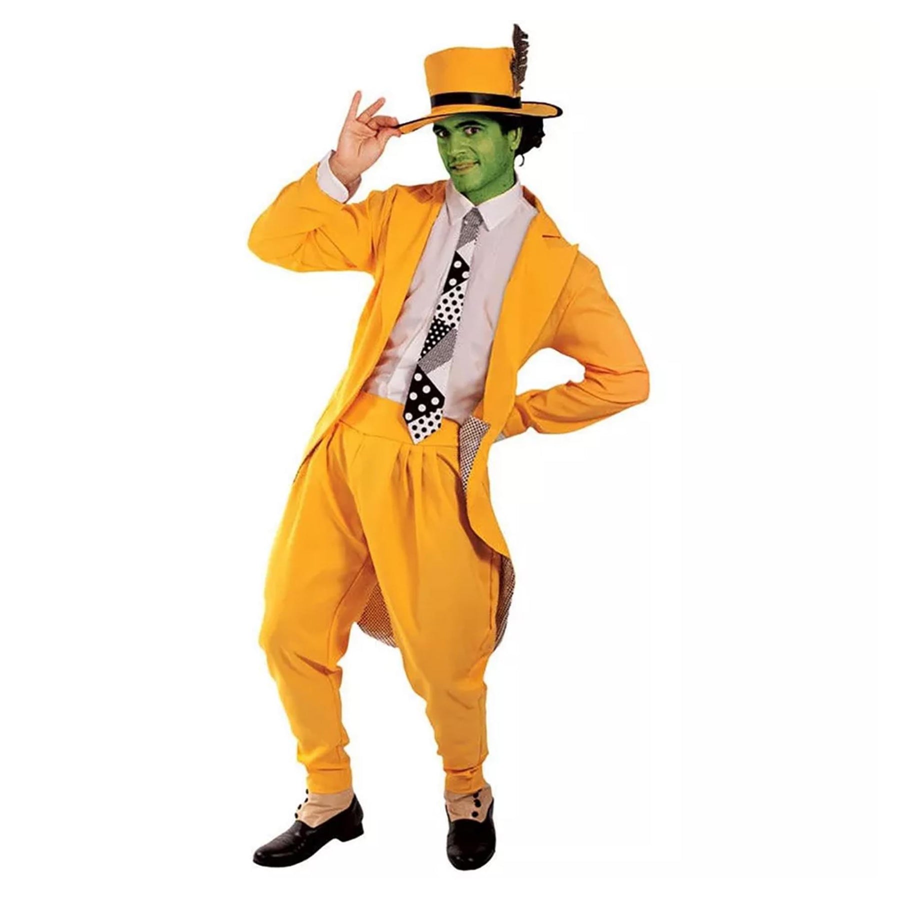 Manic Superhero/ The Mask Adult Costume