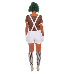 Chocolate Worker/Oompa Loompa Women's Costume