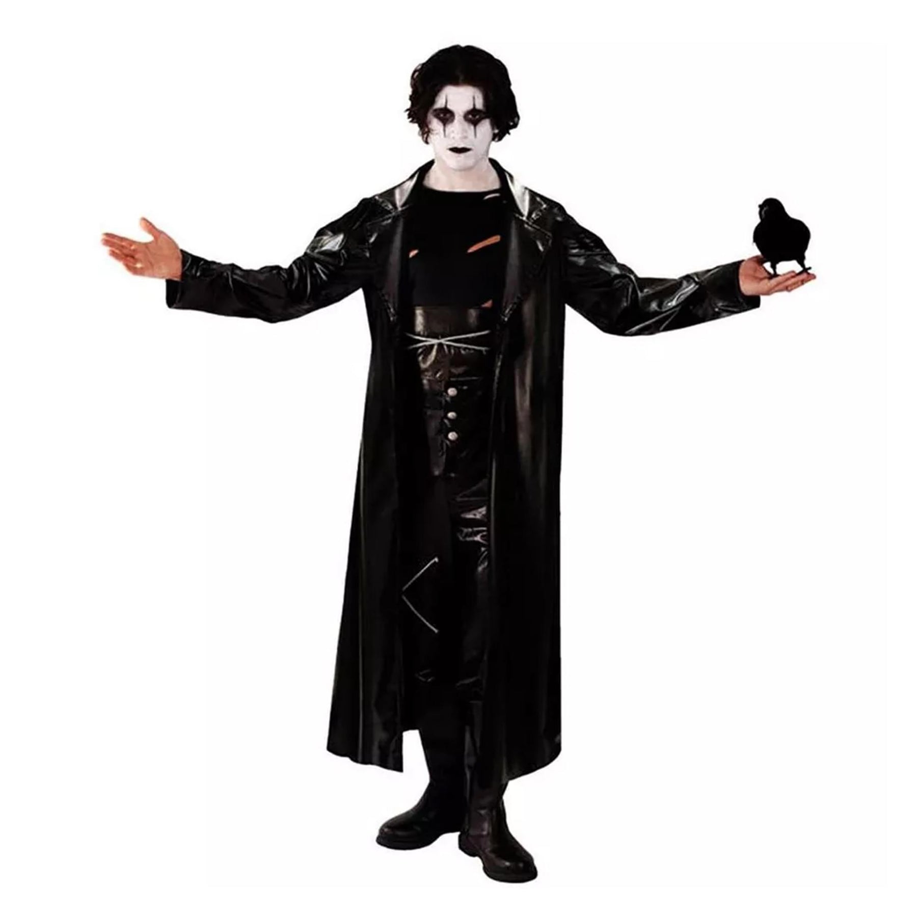 Gothic 'The Crow' Avenger Adult Costume