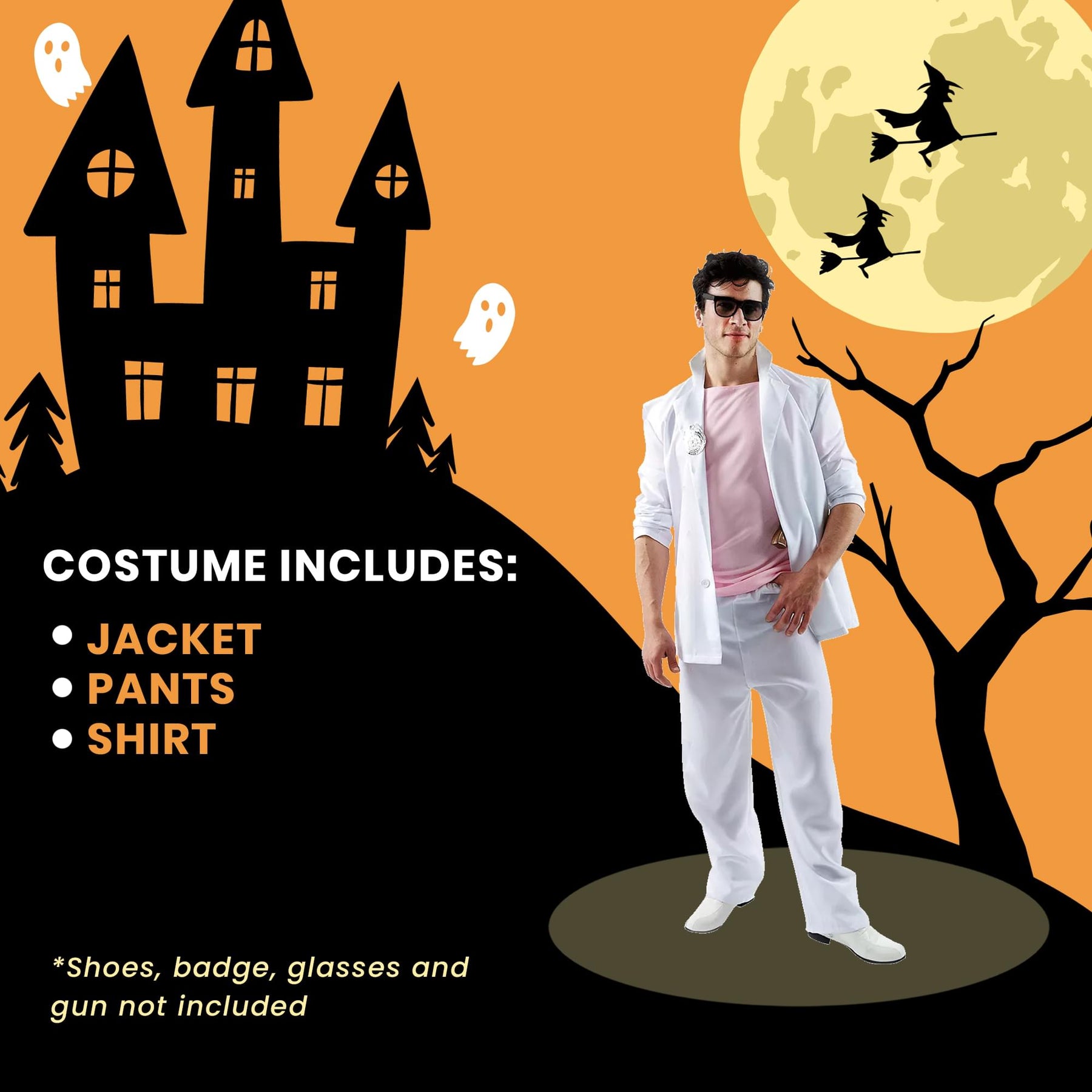 Florida Detective Adult Costume