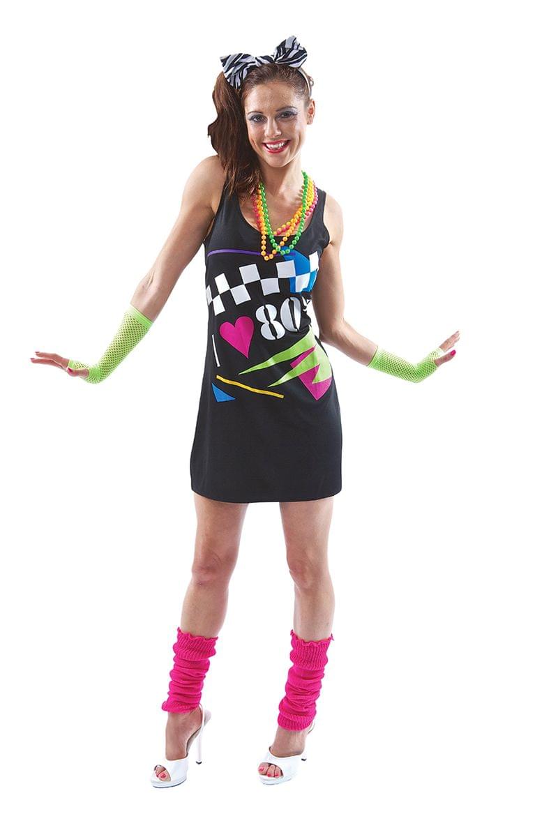 I Love the 80's Costume Dress | Free Shipping