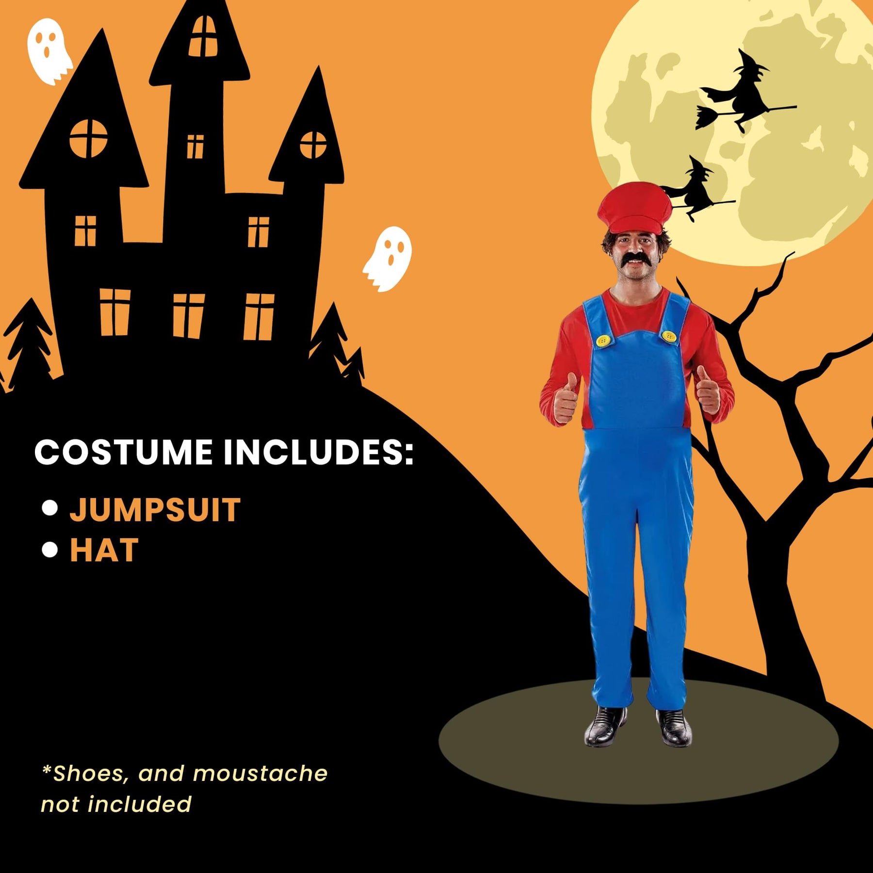 Super Plumber Plus Size Costume