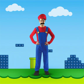 Super Plumber Men's Costume