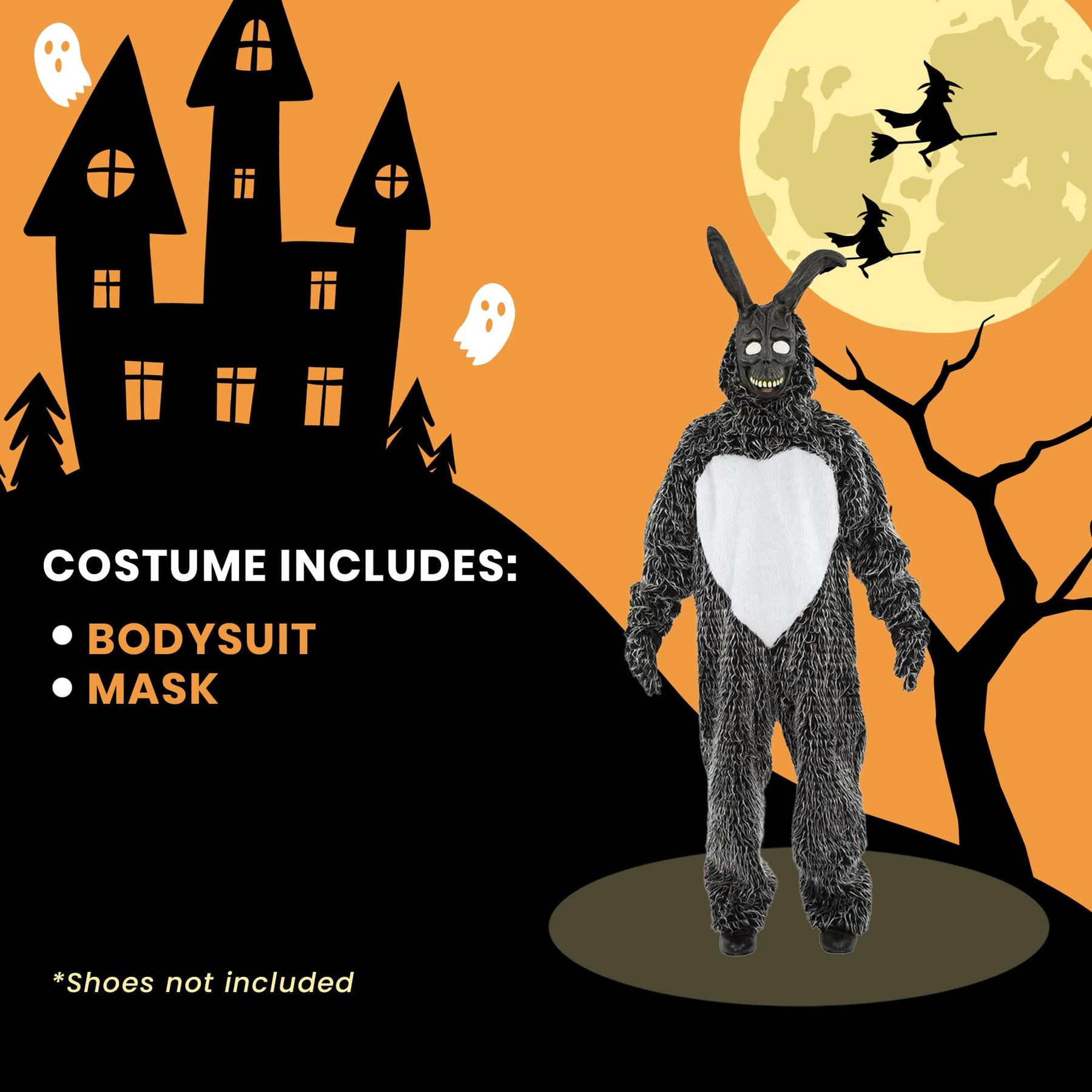 Donnie Darko Inspired Rabbit Men's Costume - One Size