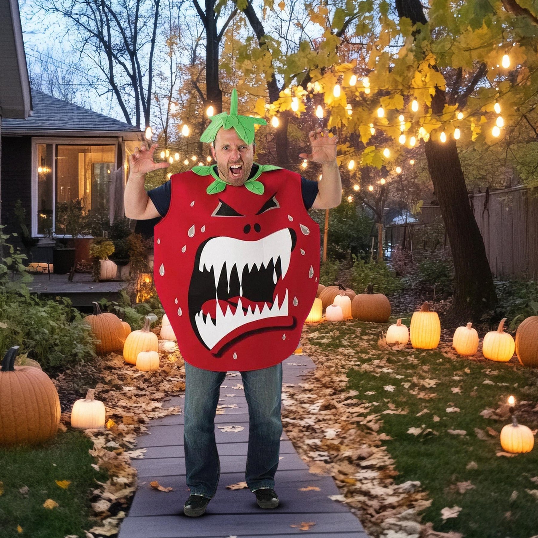 Killer Tomato Adult Costume - One Size