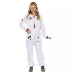 Women's White Astronaut Costume