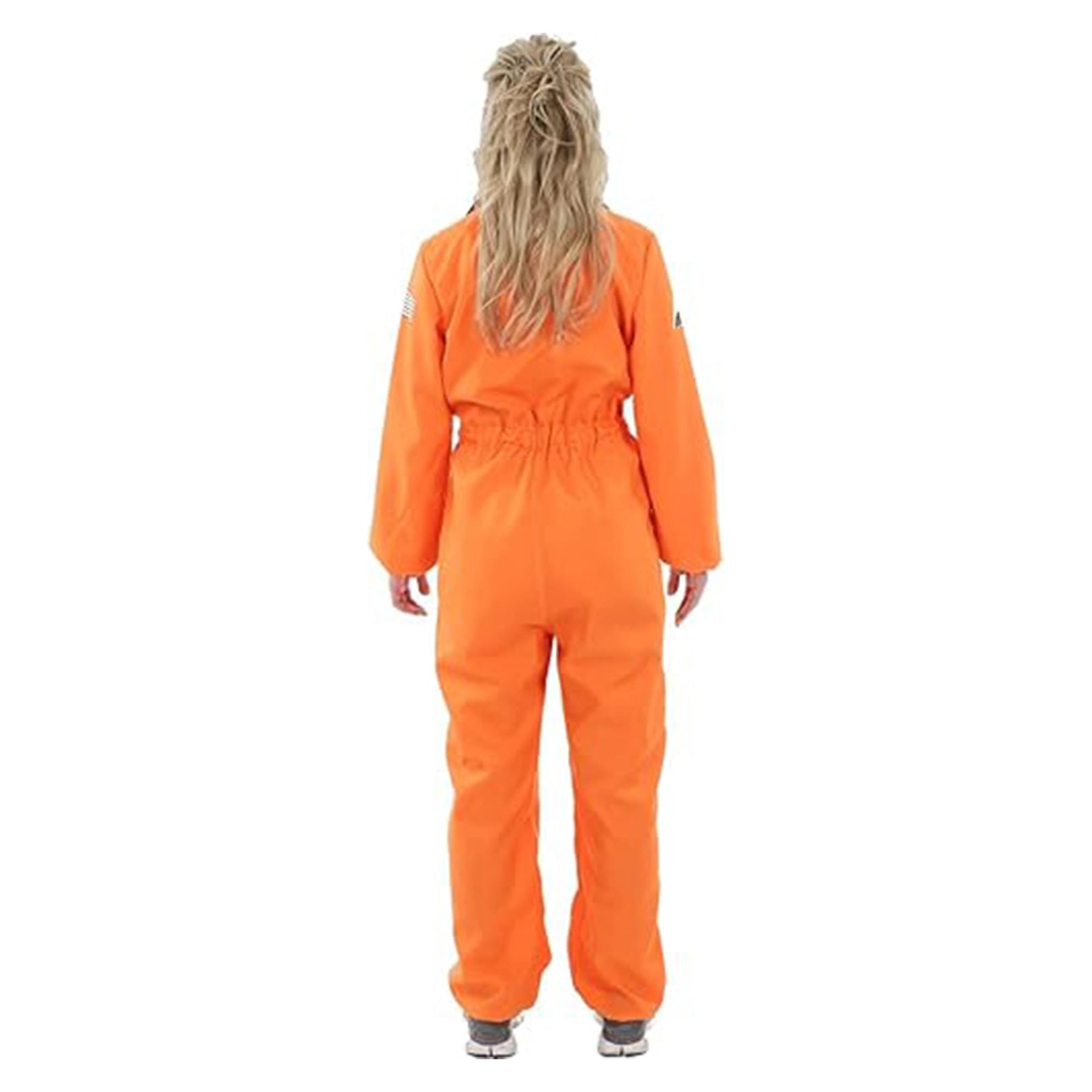 Women's Orange Astronaut Costume