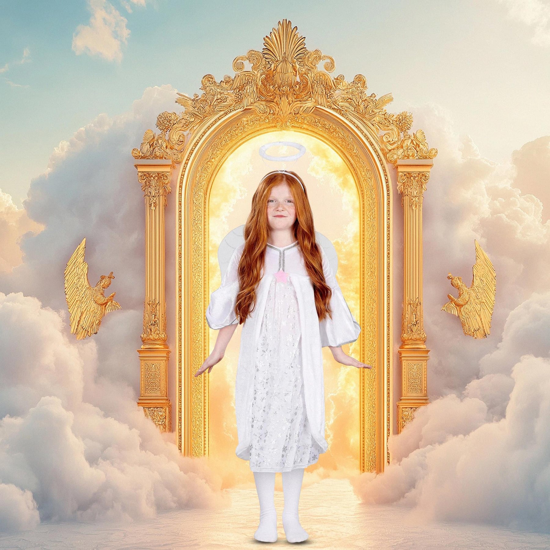 Child Christmas Angel Costume