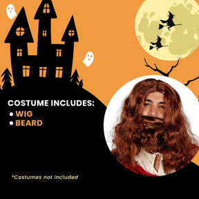 Jesus Adult Costume Wig & Beard Set