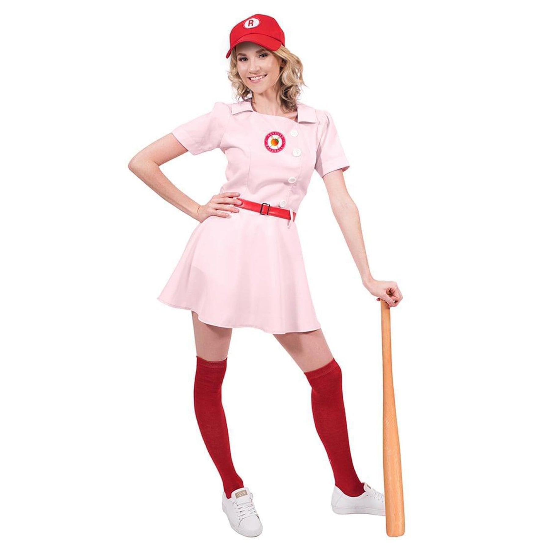 Rockford Peaches Women's Costume Baseball Uniform