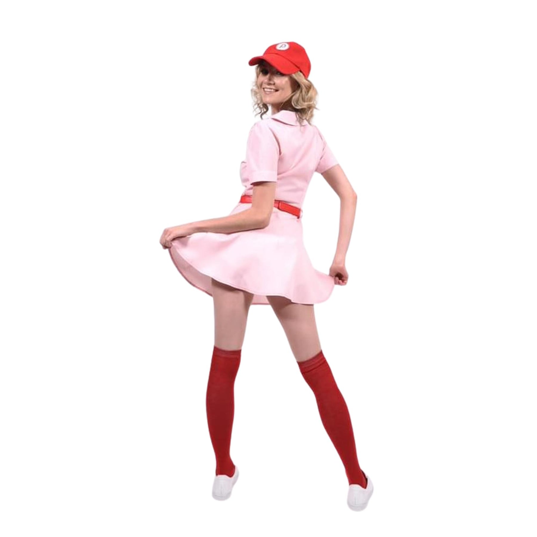 Rockford Peaches Women's Costume Baseball Uniform