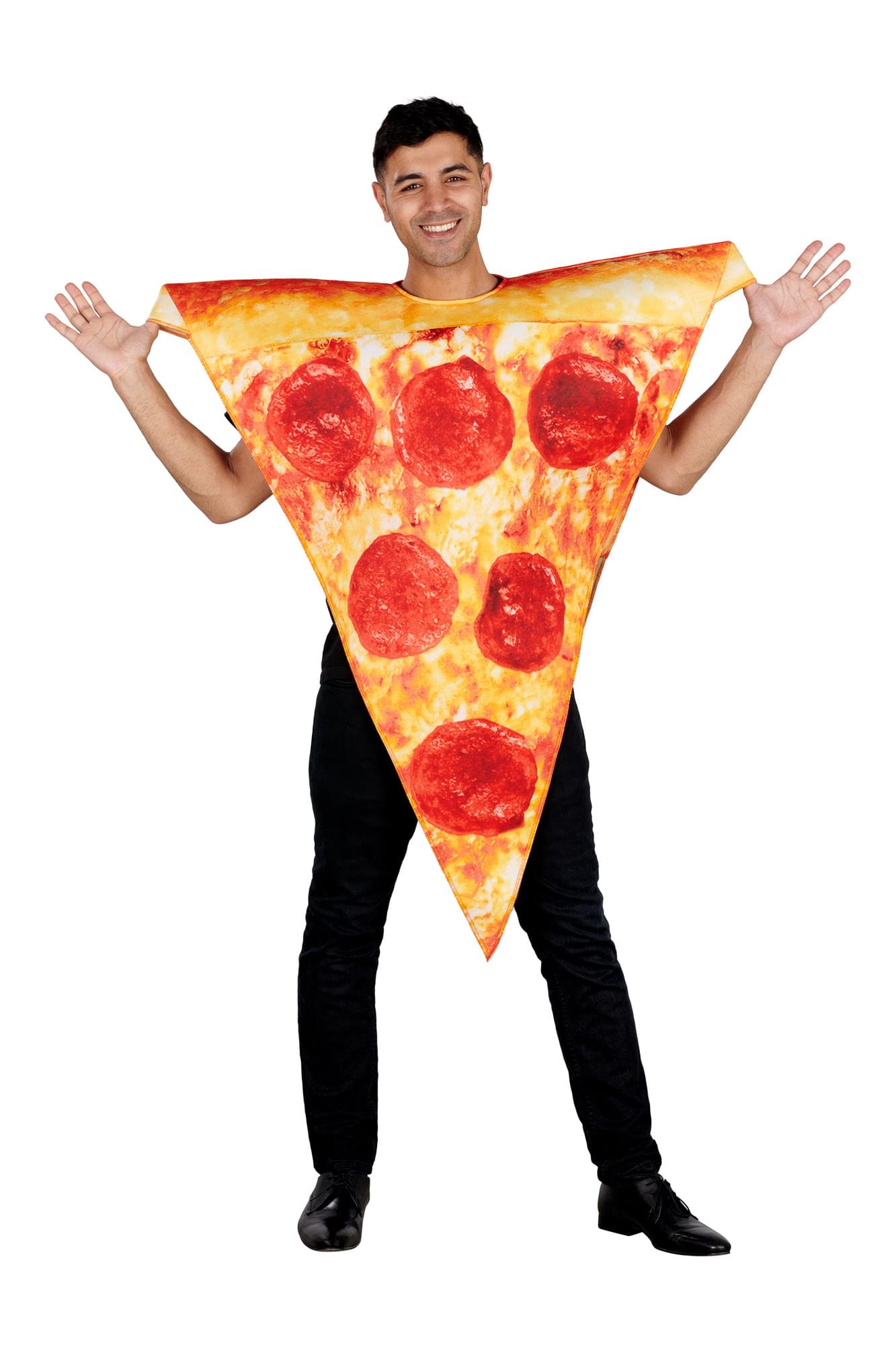 Pepperoni Pizza Adult Costume | One Size