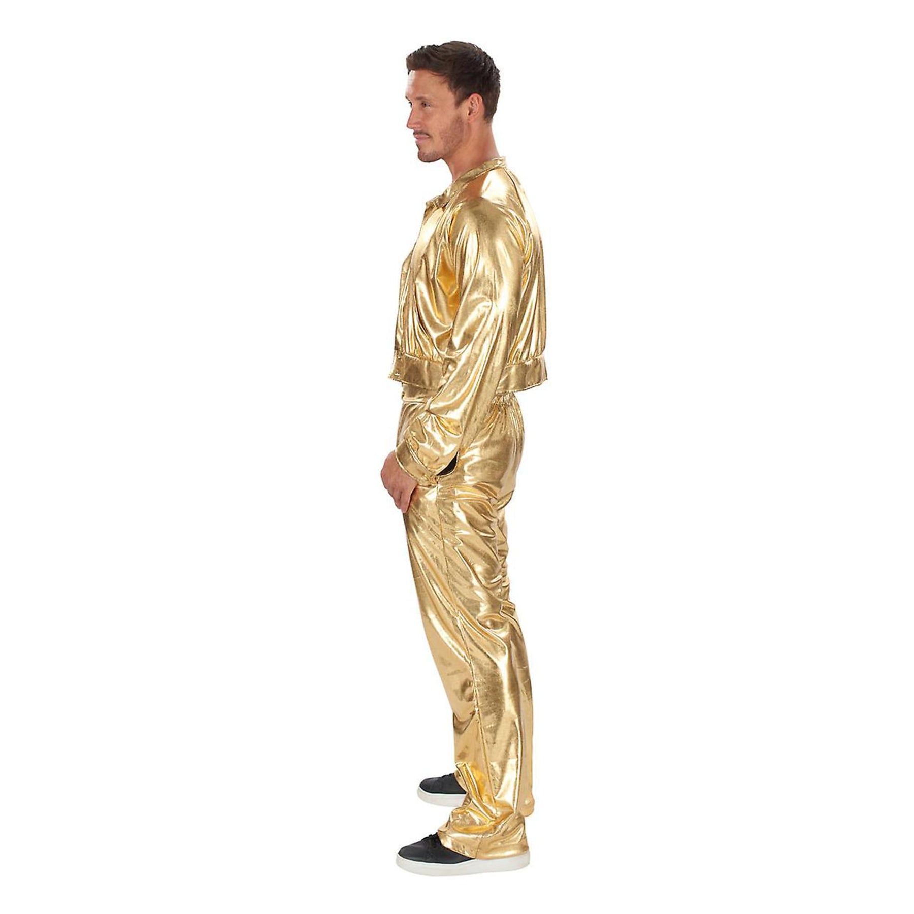 70's Gold Suit Disco Man Adult Costume