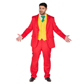 Circus Villain Joker-Inspired Adult Costume