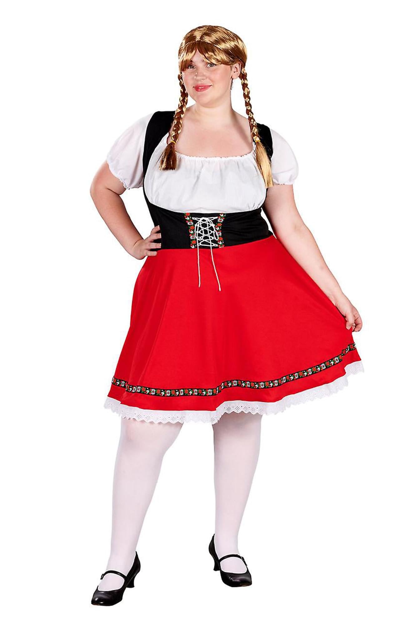 Oktoberfest Fraulein Women's Plus Size Costume