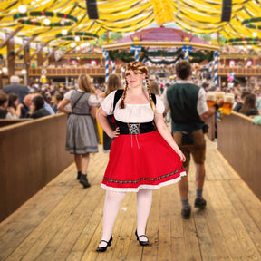 Oktoberfest Fraulein Women's Plus Size Costume