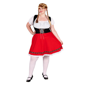 Oktoberfest Fraulein Women's Plus Size Costume