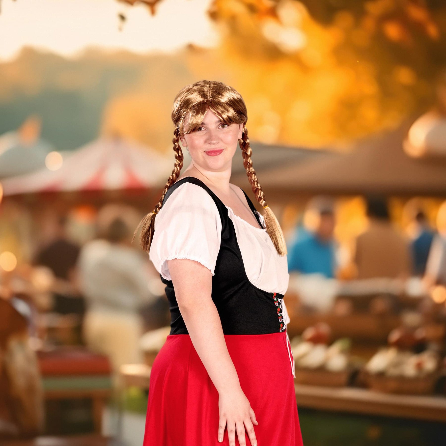 Oktoberfest Fraulein Women's Plus Size Costume