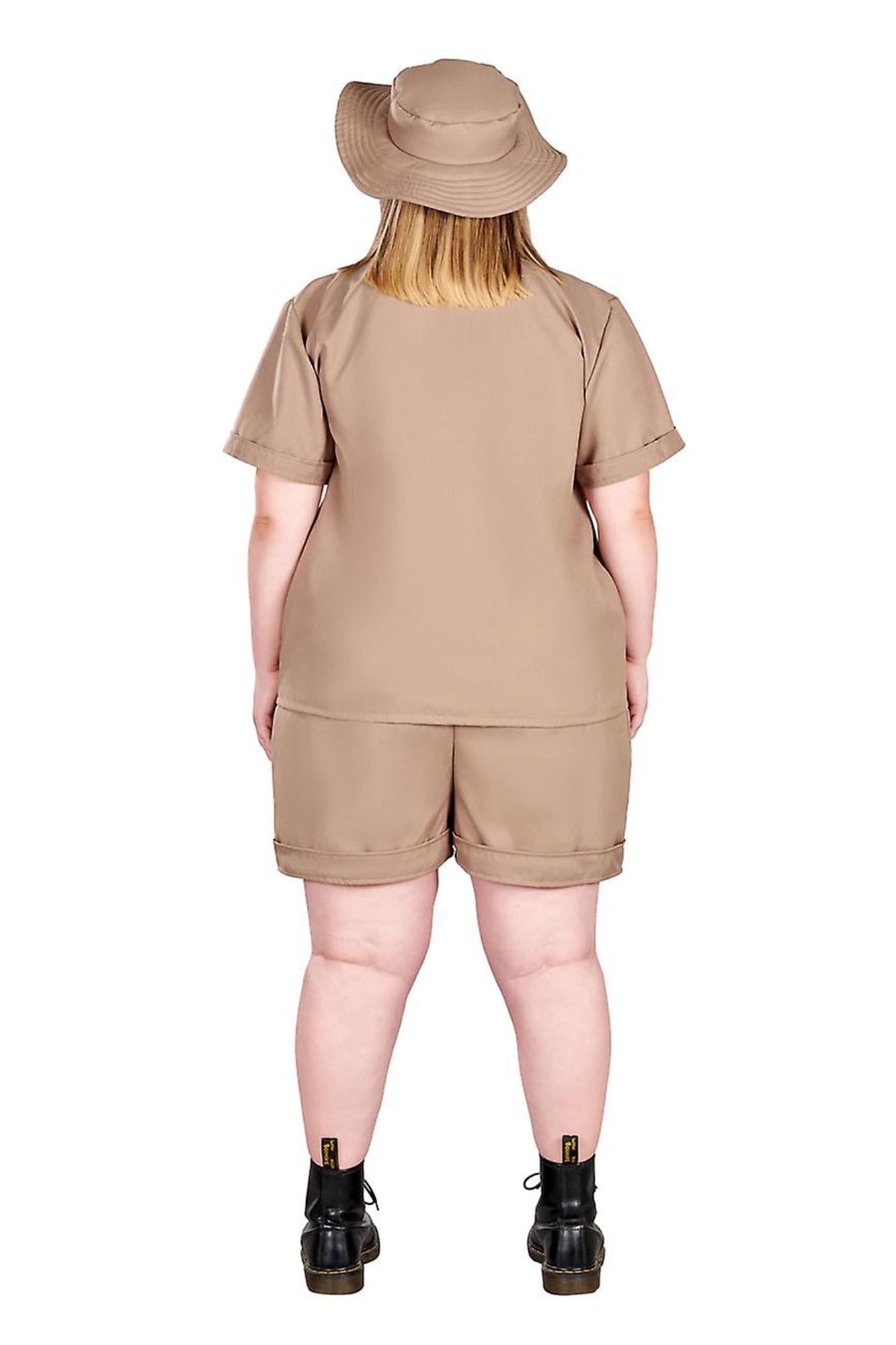 Safari Lady Women's Plus Size Costume