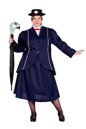 Magical Nanny Women's Plus Size Costume