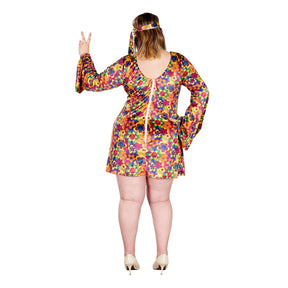 Female Hippy Women's Plus Size Costume