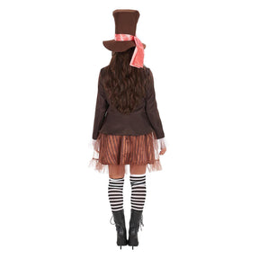 Alice in Wonderland Lady Hatter Adult Costume