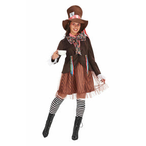 Alice in Wonderland Lady Hatter Adult Costume